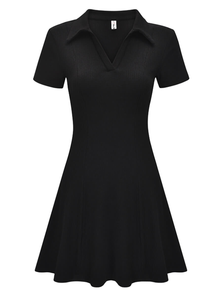 Collared Mini Dress