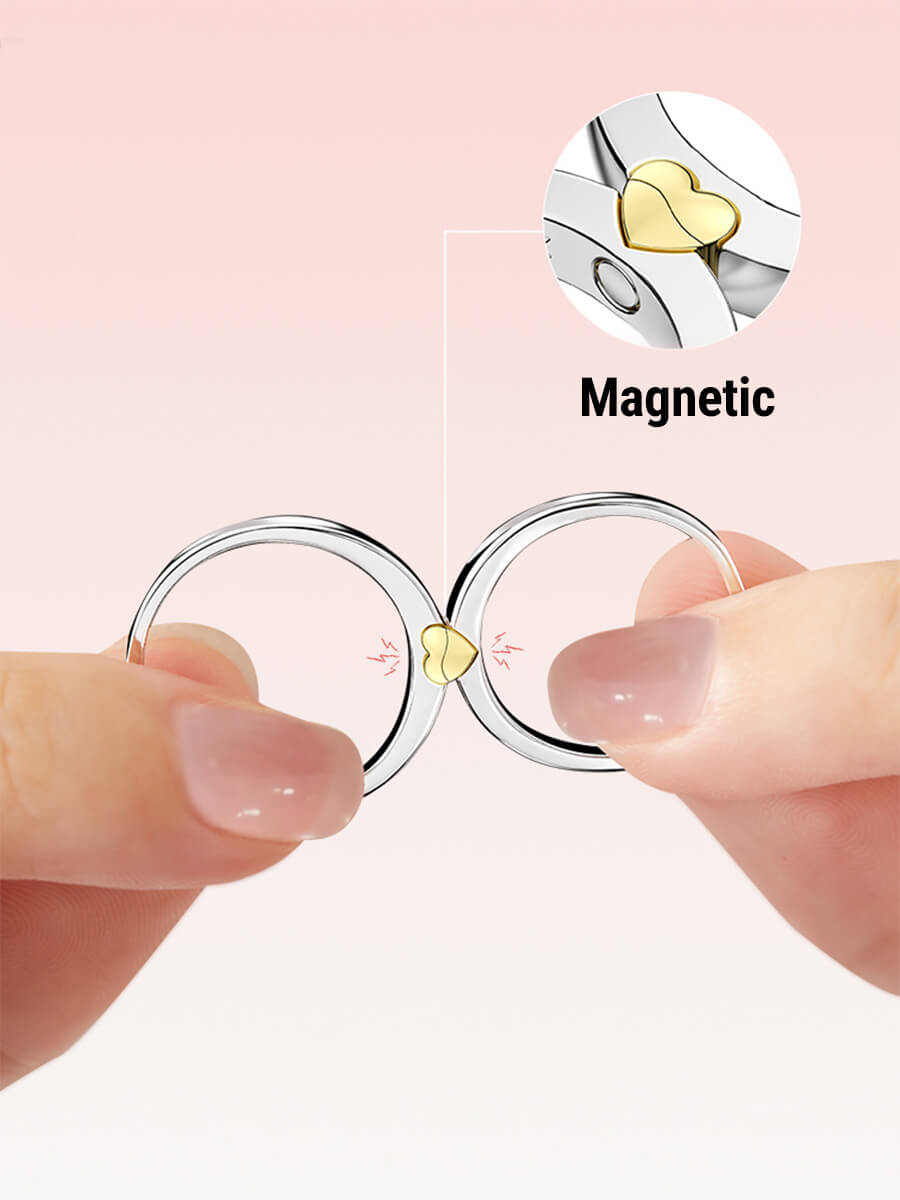 Lovers Couple Rings Set