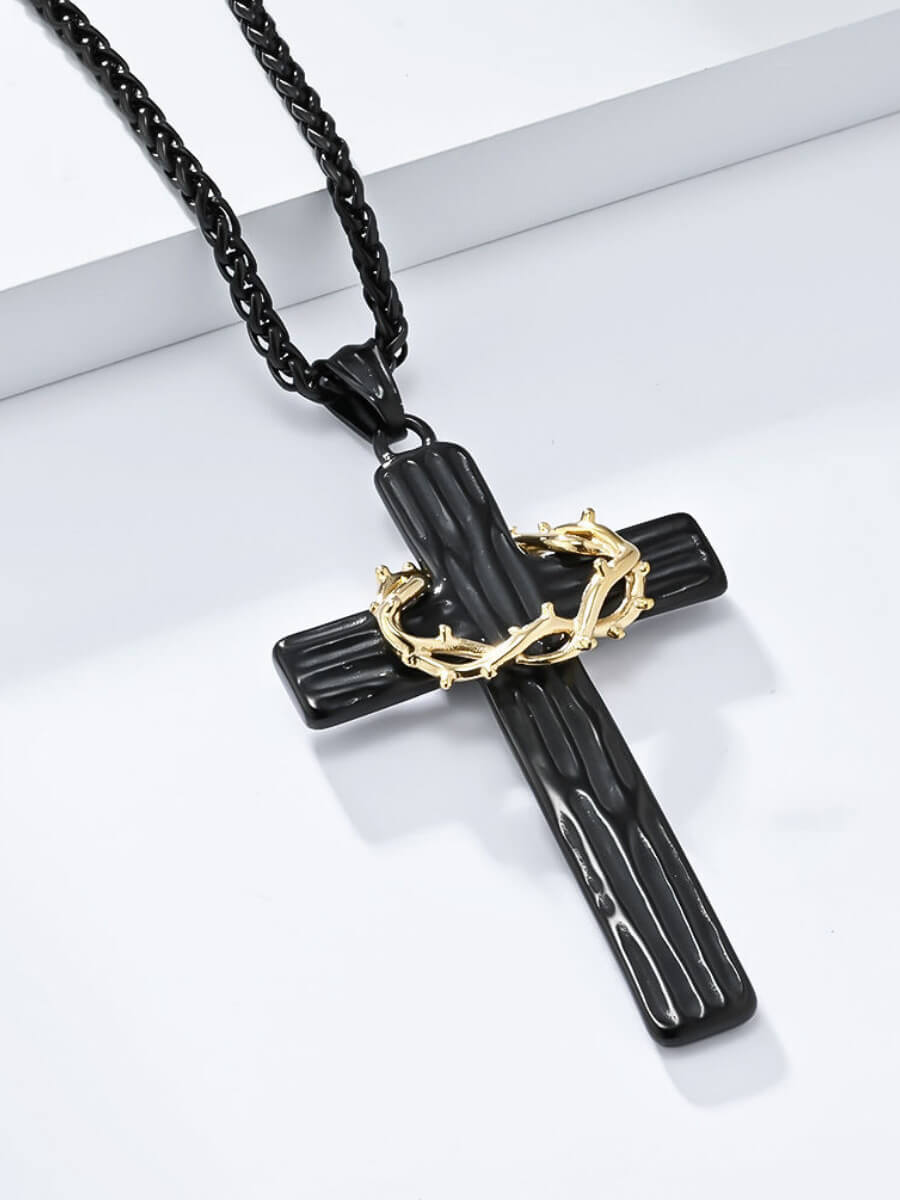 Thorn & Cross Necklace