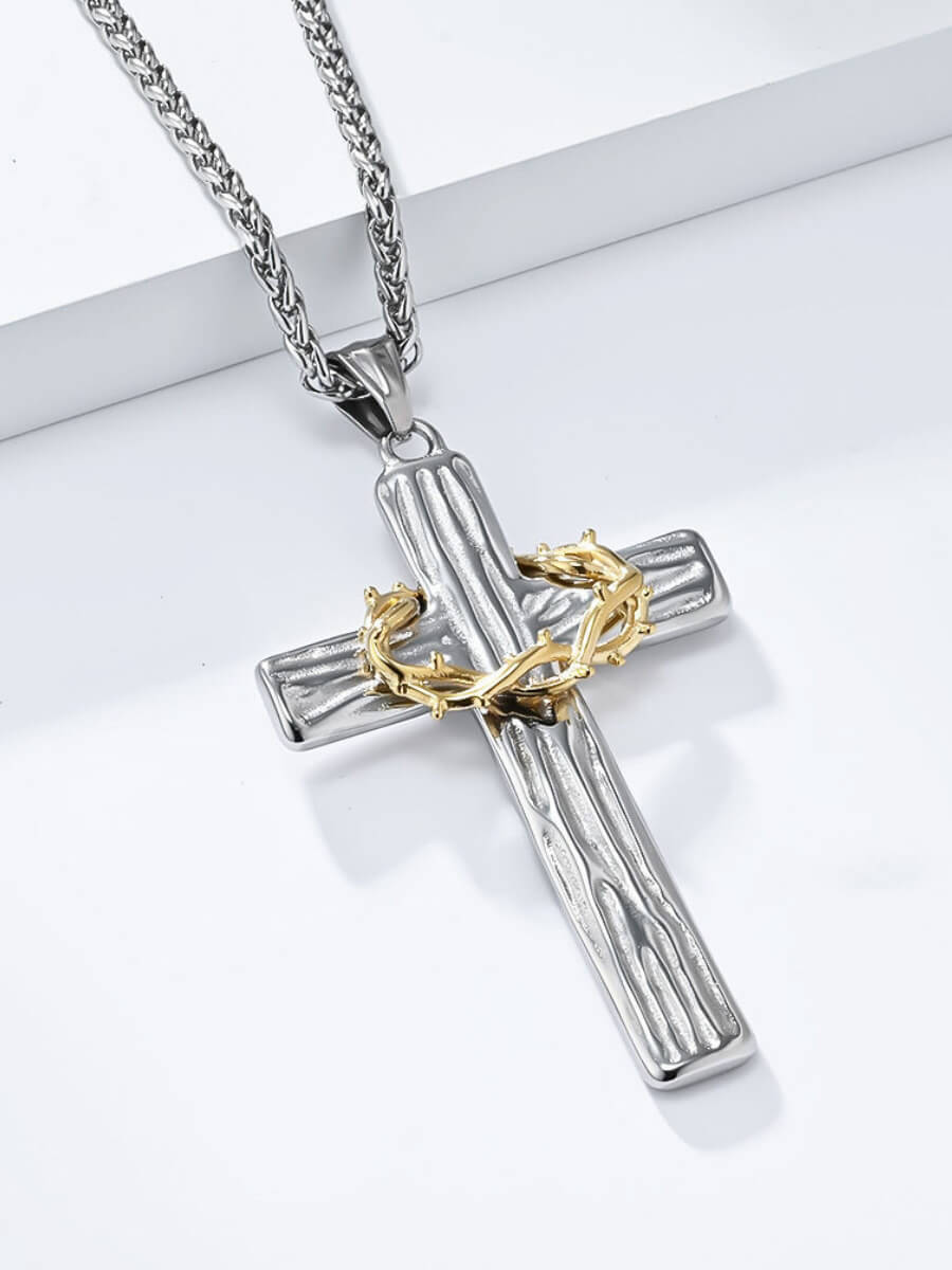 Thorn & Cross Necklace