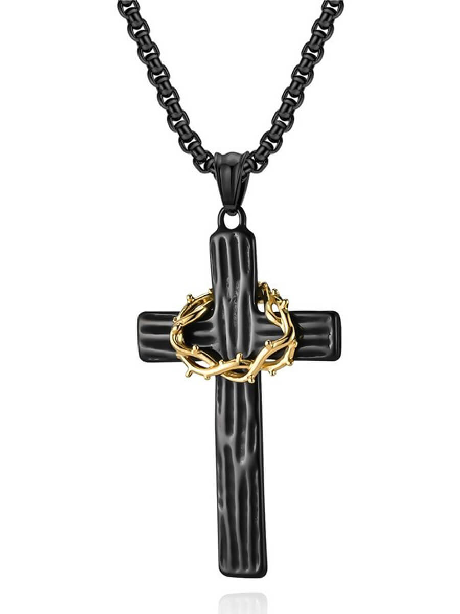 Thorn & Cross Necklace