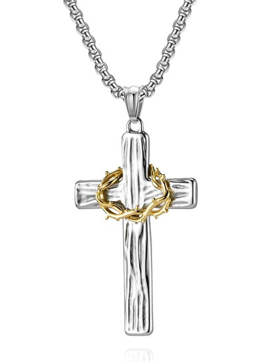 Thorn & Cross Necklace