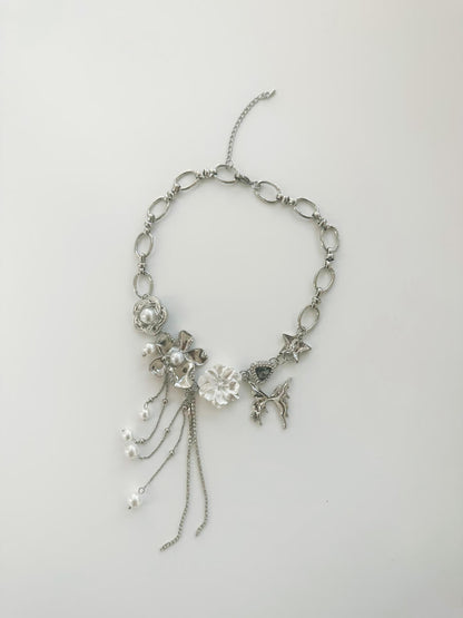 Fairy Flowers Necklace