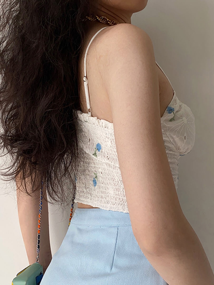 Lace Up Daisy Camisole