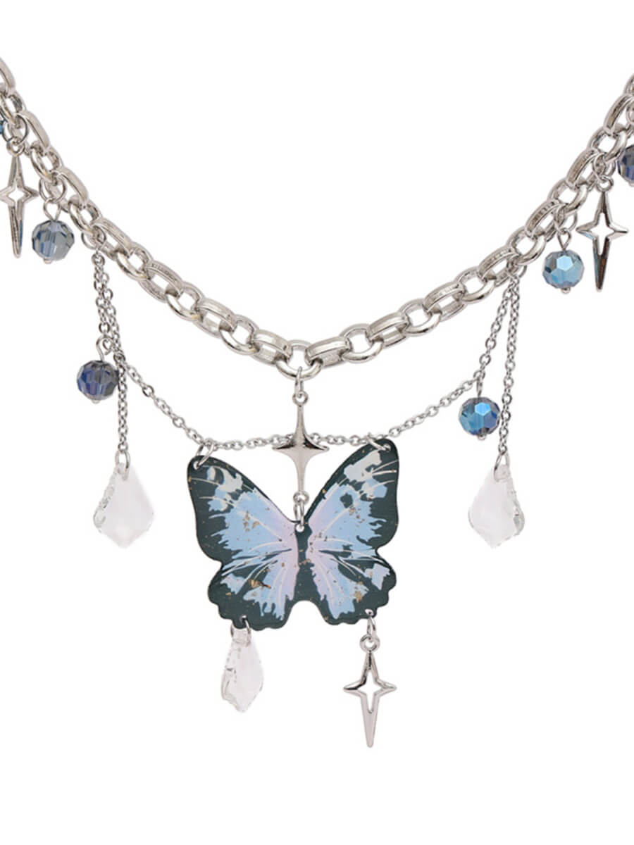 Tassel Butterfly Necklace